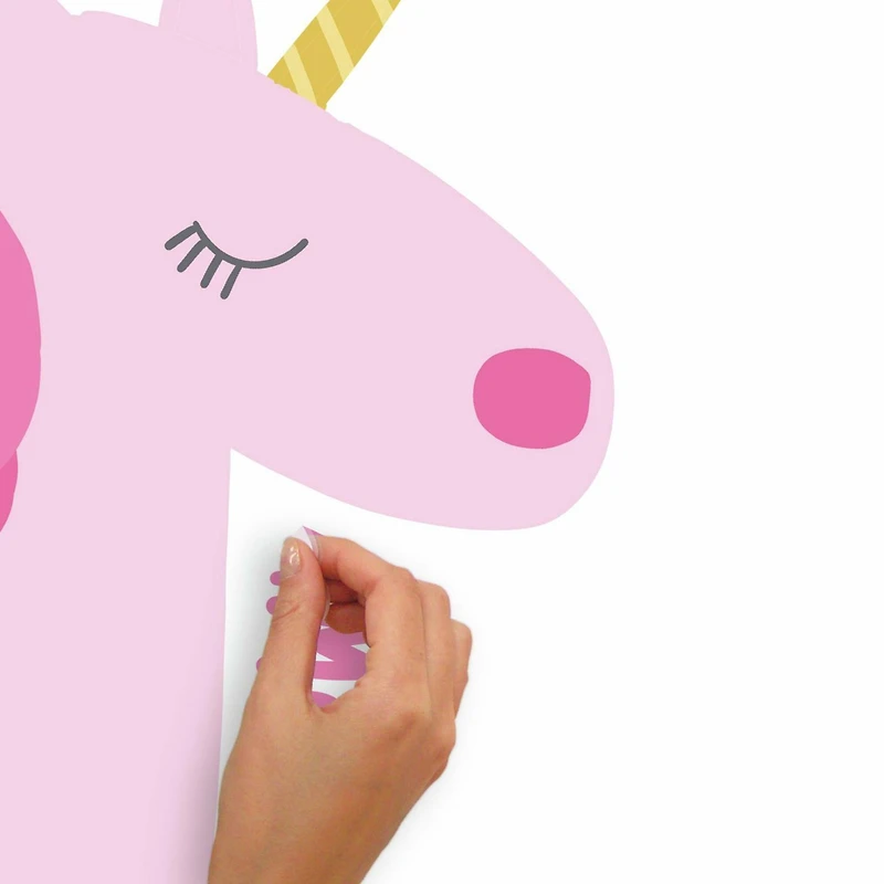 RoomMates Unicorn Peel & Stick Giant Wall Decals