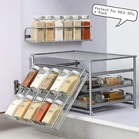 4oz. Glass Spice Jars Set