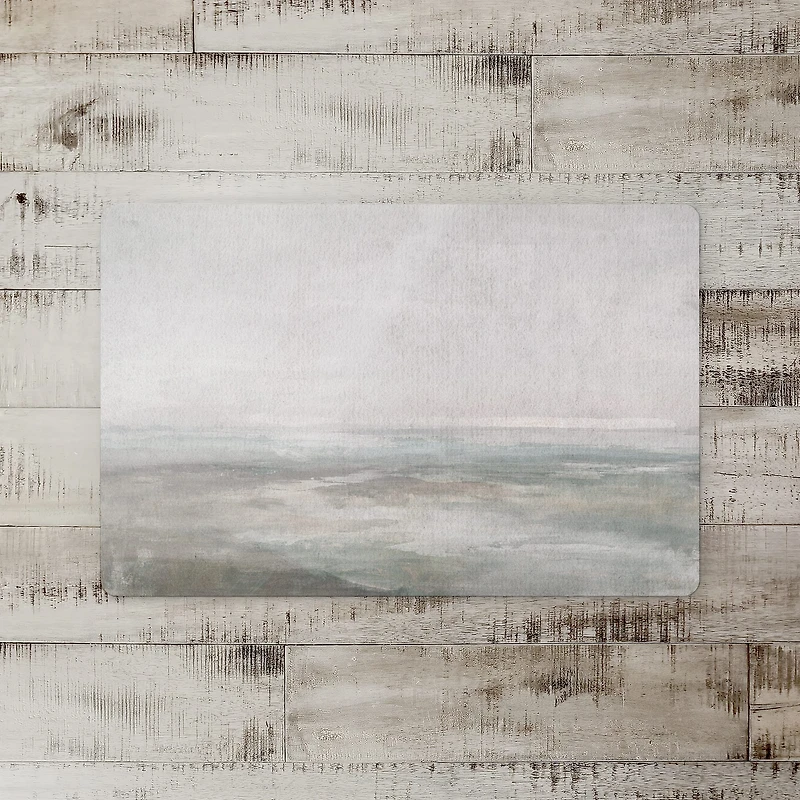 Abstract Seascape 18" x 27" Floor Mat