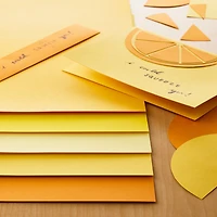 12 Packs: 50 ct. (600 total) Citrus 8.5" x 11" Cardstock Paper by Recollections™