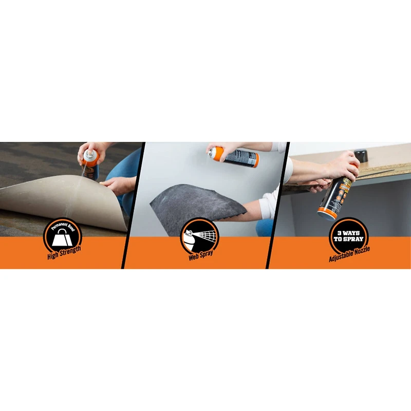 Gorilla® Ultimate Contact Adhesive Spray