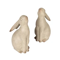 Hello Honey® 6.5" Charming Rabbit Bookend Set