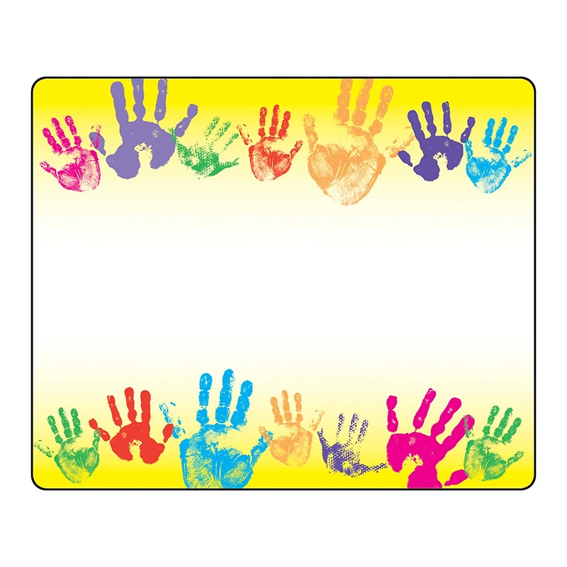 Trend Enterprises® Rainbow Handprints Terrific Labels™, 6 Packs of 36
