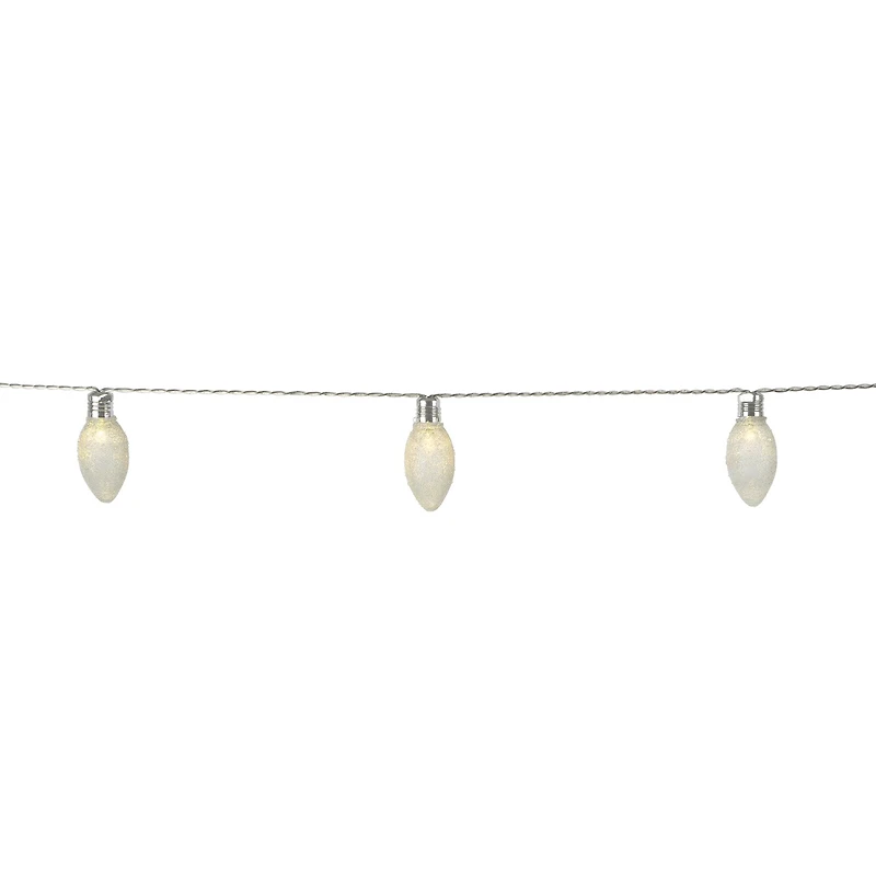 6ft. Clear C9 Frosted Bulbs LED String Lights by Ashland®