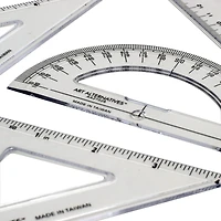 12 Pack: Art Alternatives Combo Geometry Set with 8" Ruler