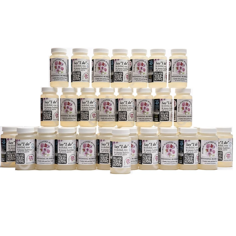 Atomic Bubbles Bubble Love Floral Scented Bubbles, 48ct.