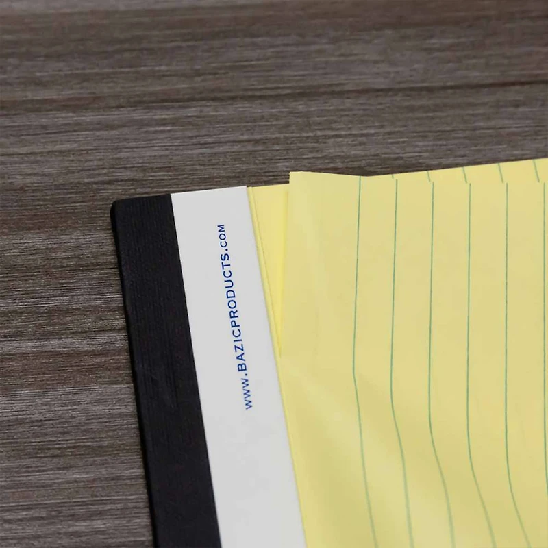 BAZIC Products® 9" x 12" Canary Perforated Writing Pads, 12ct