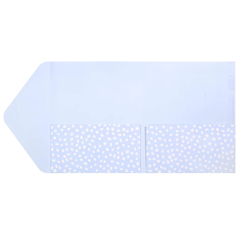 Steel Mill & Co.® Navy & Light Blue Dots Pocket Folder Set