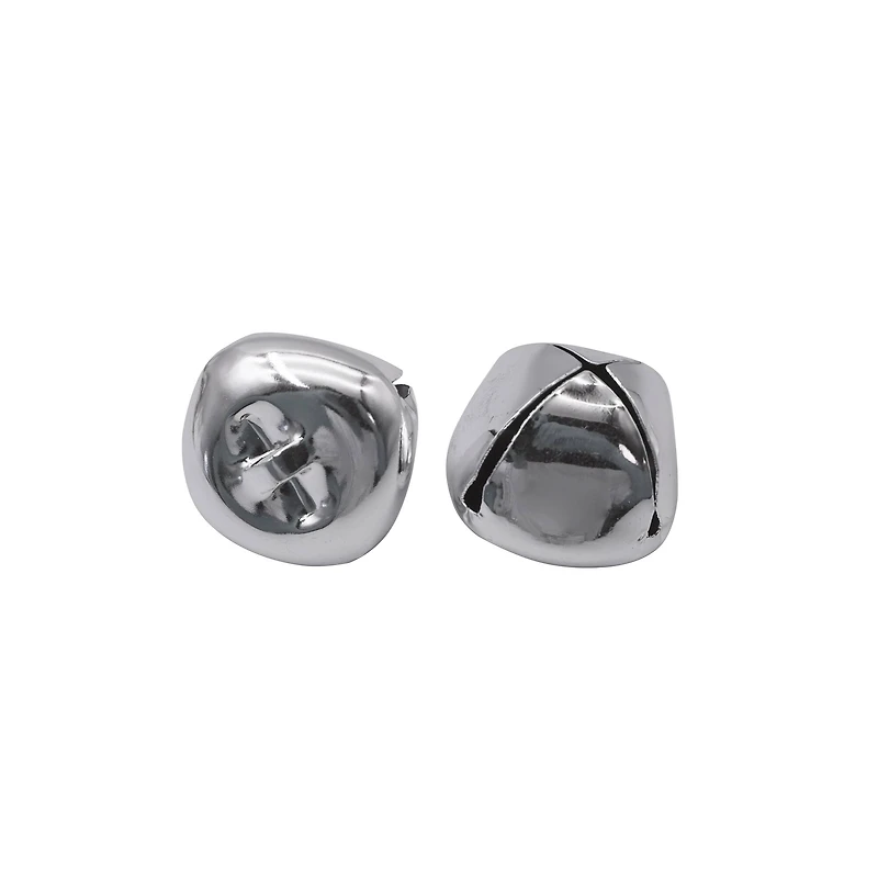 50mm Silver Jingle Bells by Creatology™