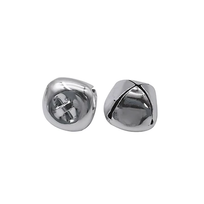 50mm Silver Jingle Bells by Creatology™