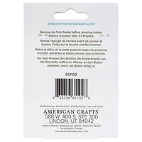 We R Memory Keepers® Button Press™ Adhesive Magnets, 6ct