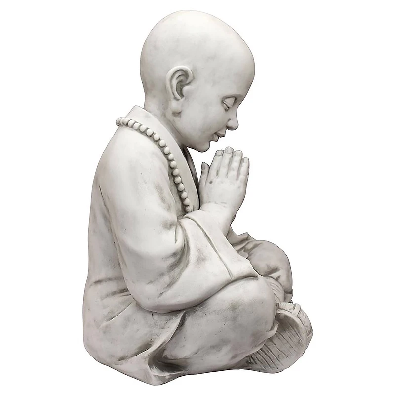 Design Toscano 20.5" Praying Baby Buddha Garden Statue