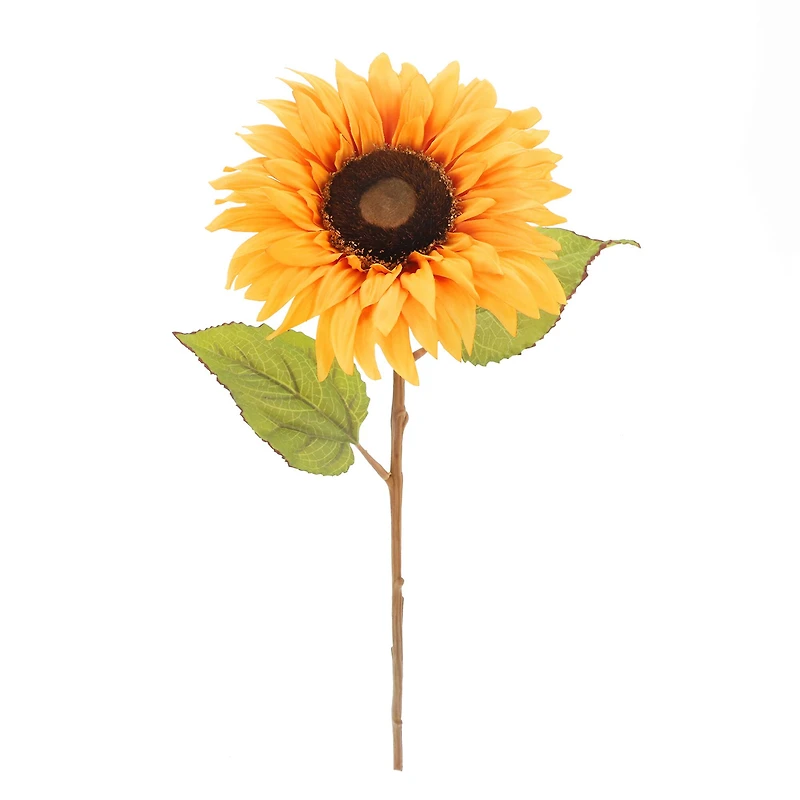 28" Golden Yellow Sunflower Stem by Ashland®