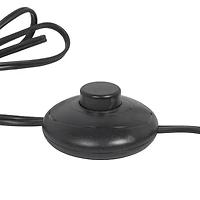 Hello Honey® 5ft. Mid-Century Modern Wood Floor Lamp with Burlap Drum Shade