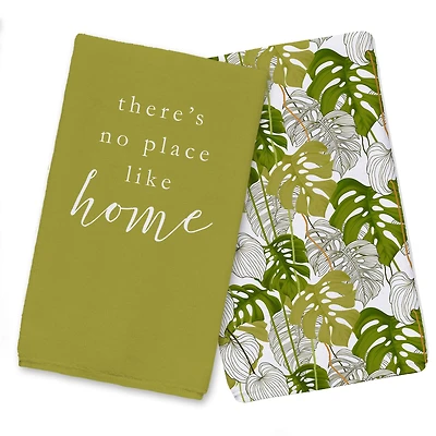 There's No Place Like Home 16" x 25" Tea Towel Set of 2
