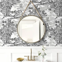 Surface Style Serene Scenes Toile Peel & Stick Wallpaper