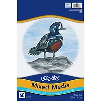 Pacon® Ucreate® Mixed Media Art Paper Pad, 12" x 18" 