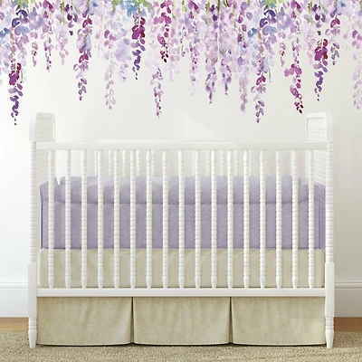 RoomMates Watercolor Wisteria Peel & Stick Giant Wall Decals