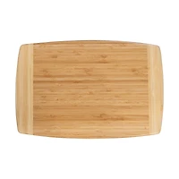 Honey Can Do Joyce Chen Burnished Bamboo Cutting Board, 10'' x 15''