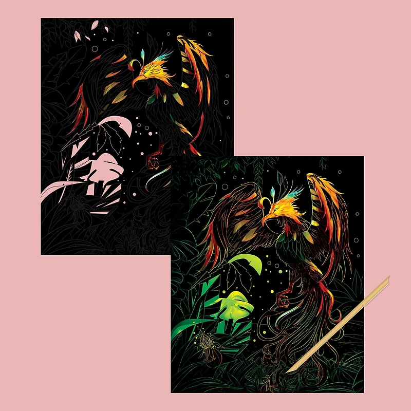 Hinkler Mythical Creatures Kaleidoscope Ultimate Etch Art Kit