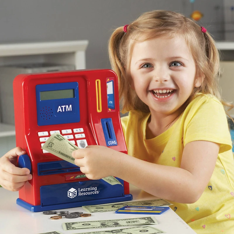 Learning Resources® Pretend & Play® Teaching A.T.M. Bank