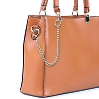 Blue Moon Studio™ 10.25" Silver Bag Chain with Circle Clasps