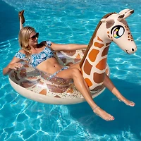 PoolCandy Glitterfied® Giraffe Jumbo Pool Tube