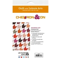 Leisure Arts® Chevron & On Quilt Pattern