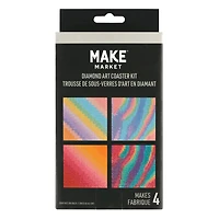 Ombre Diamond Art Coaster Kit by Make Market®