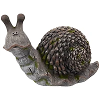 15" Slowpoke Snail Outdoor Garden Statue