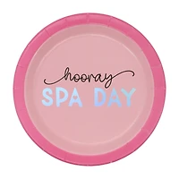 7" Spa Day Snack Plates, 8ct. by Celebrate It™