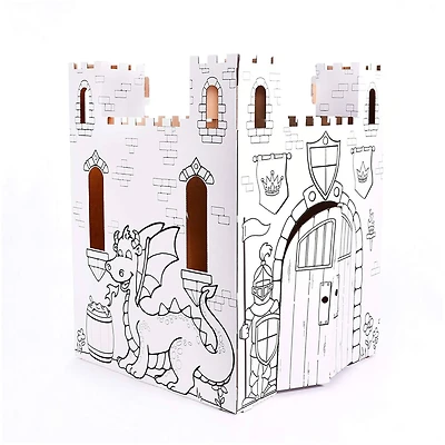 Easy Playhouse Fairy Tale Castle Cardboard Playhouse