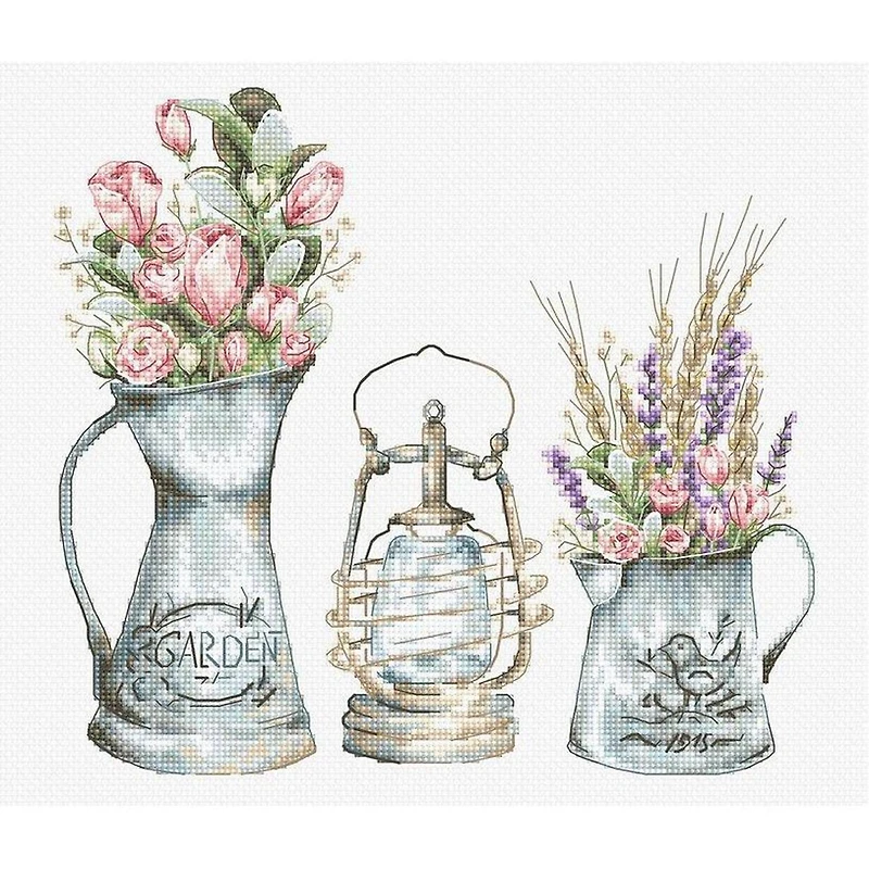 Luca-s Lamp Counted Cross Stitch Kit