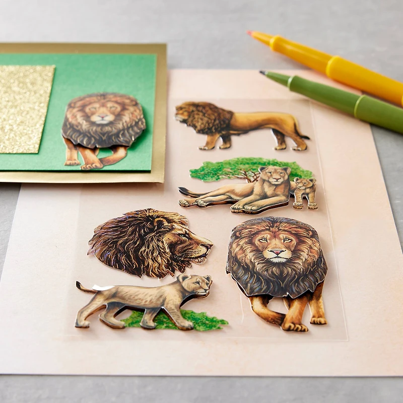 Lion Stickers by Recollections™