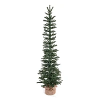 4ft. Unlit Pine Artificial Christmas Tree in Burlap Base