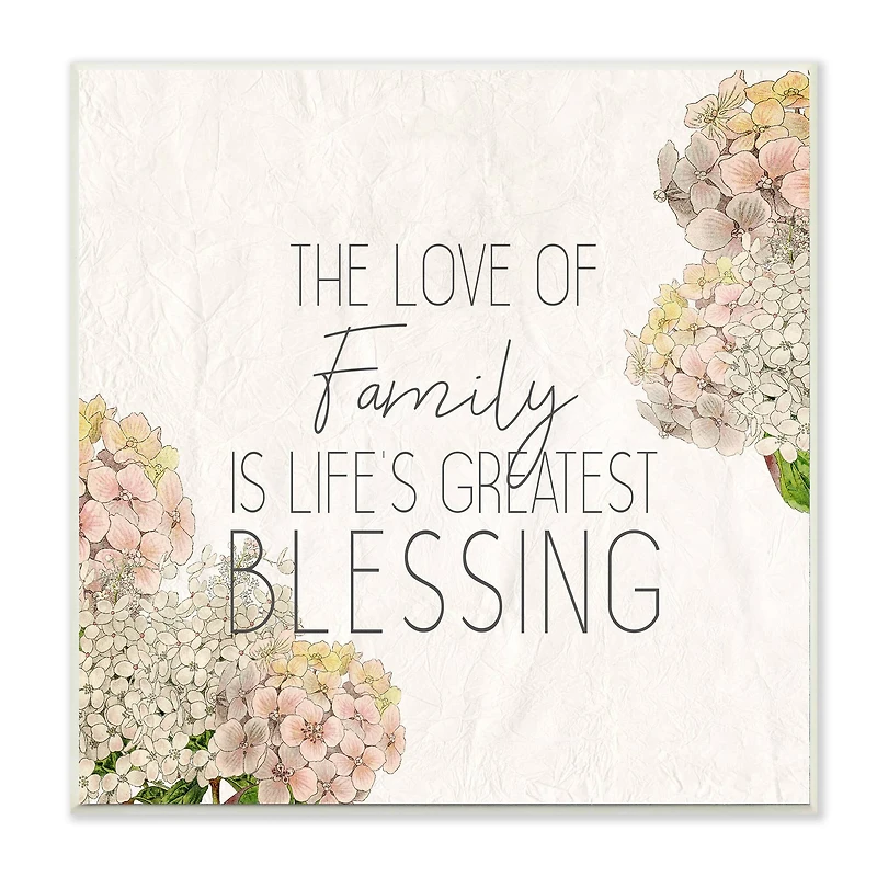 Stupell Industries Love Of Family Religious Wall Plaque