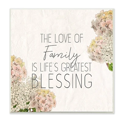Stupell Industries Love Of Family Religious Wall Plaque