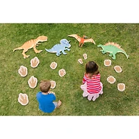 The Freckled Frog Chasing Dinosaurs Mat Set