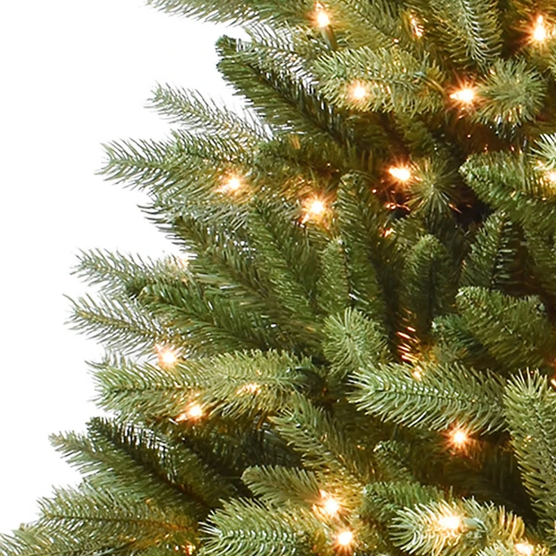 6.5ft. Pre-Lit Douglas Fir Artificial Christmas Tree, Clear Lights