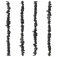Black Lava Chip Beads by Bead Landing™, 10mm