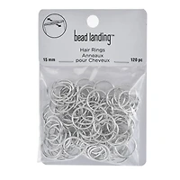 15mm Aluminum Hair Rings
