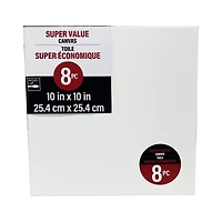 4 Packs: 8 ct. (32 total) 10" x 10" Super Value Canvas by Artist's Loft®