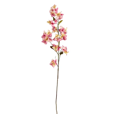47" Light Pink Bougainvillea Flower Stems, 3ct.