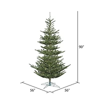 7.5ft. Pre-Lit Alberta Spruce Artificial Christmas Tree, Clear Lights