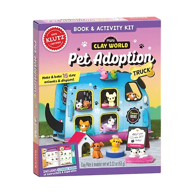 Mini Clay World Pet Adoption Truck