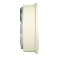 Hello Honey® 12" Cream Chic Round Wall Clock