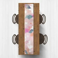 Funky Blush Misc. 16" x 72" Cotton Twill Runner