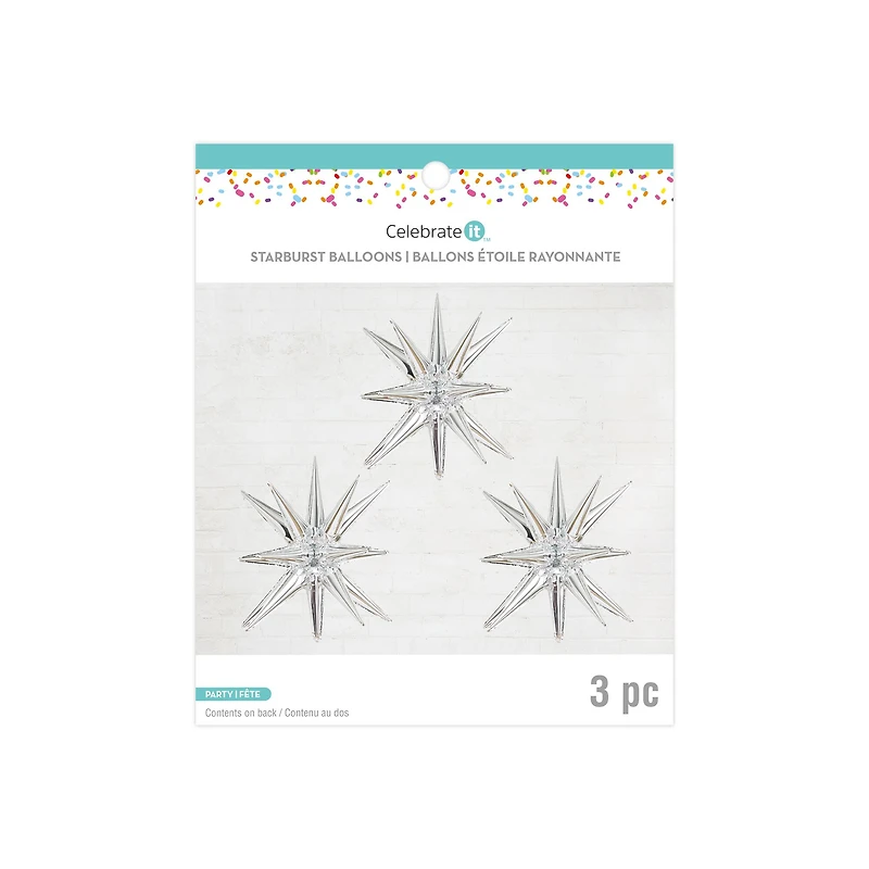 26" Starburst Foil Balloons