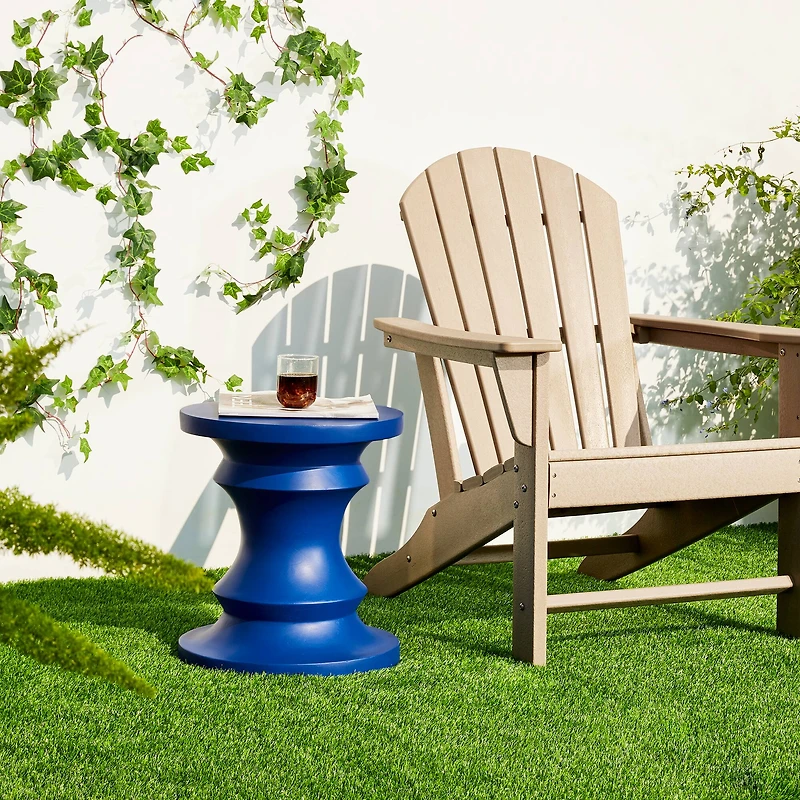 Glitzhome® 18" Multifunctional Chess Garden Stool