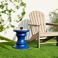 Glitzhome® 18" Multifunctional Chess Garden Stool